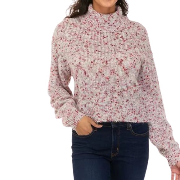 NWT True Craft Pink Turtleneck Sweater Size M Womens - Picture 1 of 3